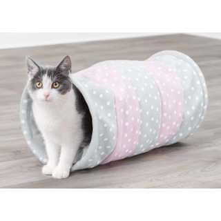 Trixie Kattunnel i fleece Ø25x50 cm
